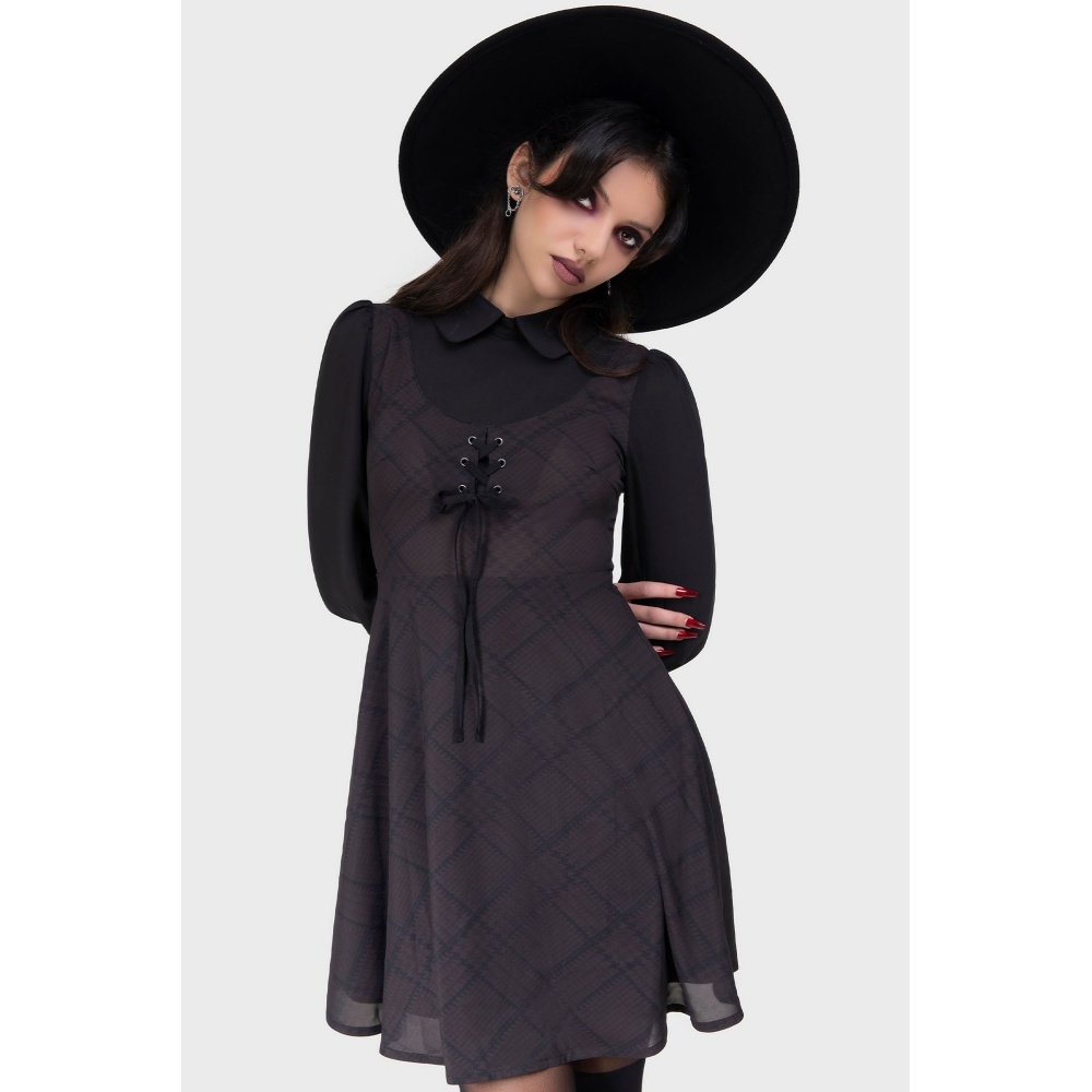 Killstar - Scriptorium Robe courte - Noir